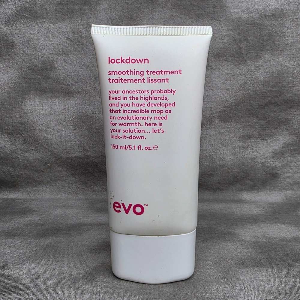 EVO Lockdown Leave-In Smoothing Treatment for Frizzy & Color-Treated Hair 5.1 oz